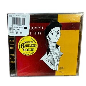 New Factory Sealed 1991 Ludwig van Beethoven - Greatest Hits Audio Music CD